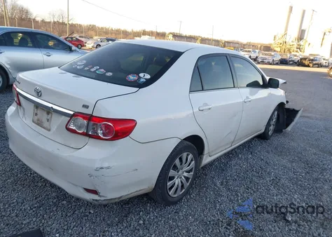 2013 Toyota Corolla Le from USA, damaged, VIN 5YFBU4EE6DP099248